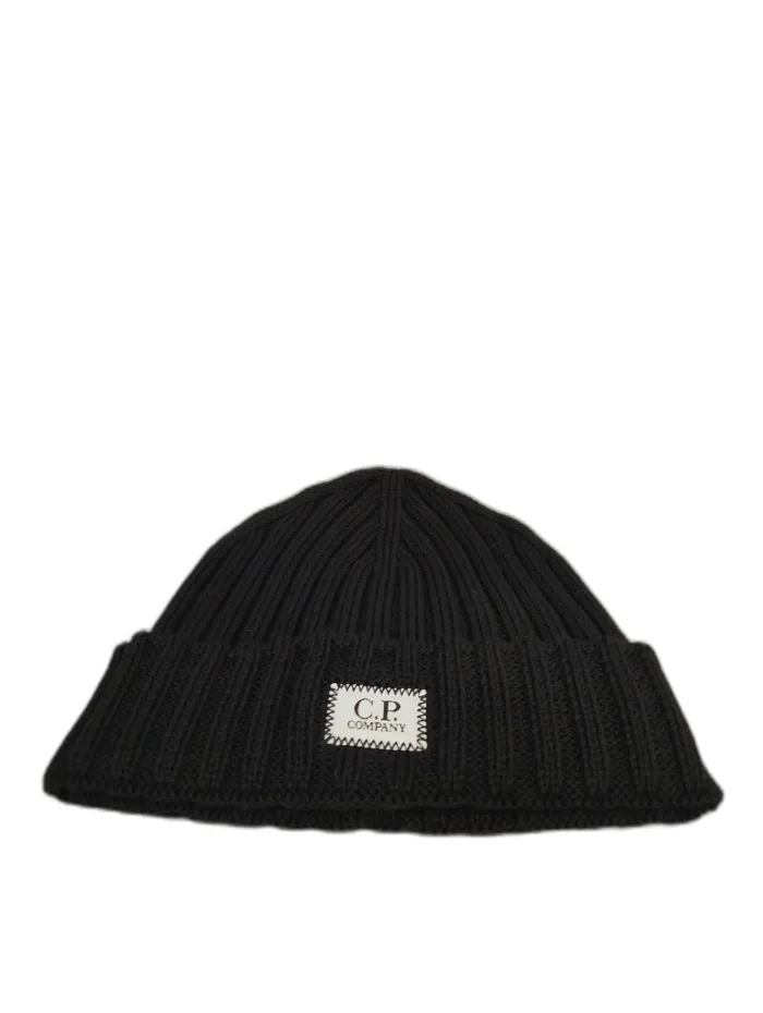 Cappello in Maglia Nero C.P. Company
