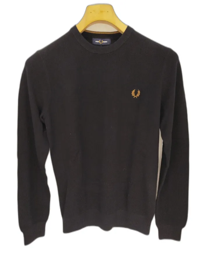 Maglione Fred Perry Nero