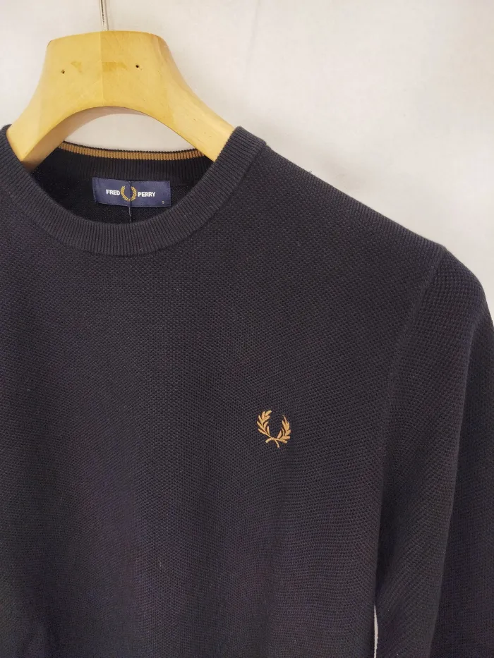 Maglione Fred Perry Nero