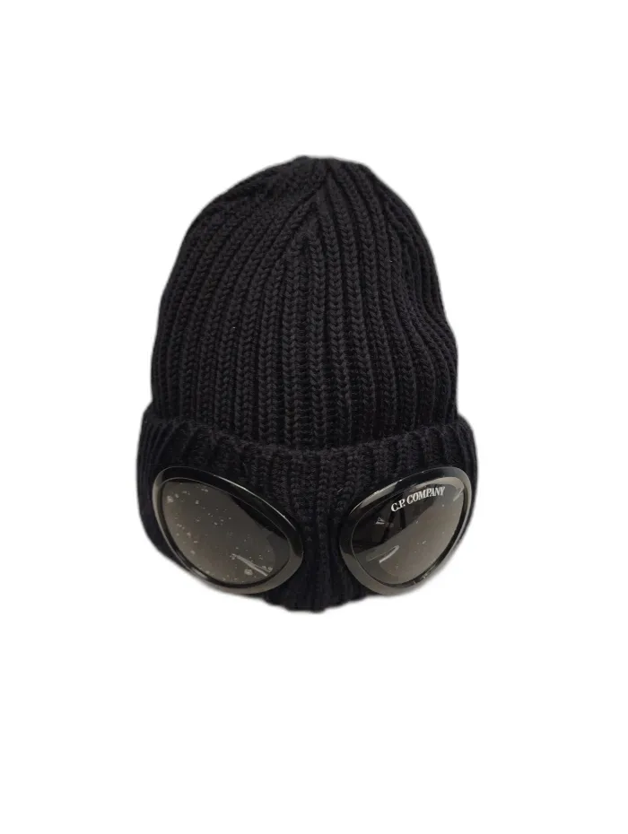 Berretto Maglia Baracuta con Occhiali colore blu