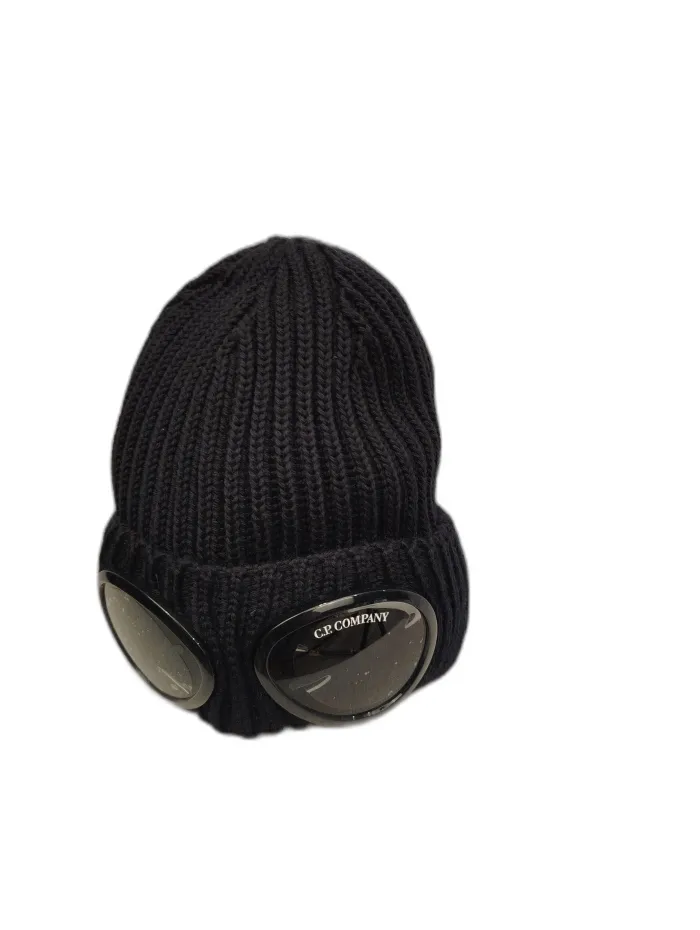 Berretto Maglia Baracuta con Occhiali colore blu