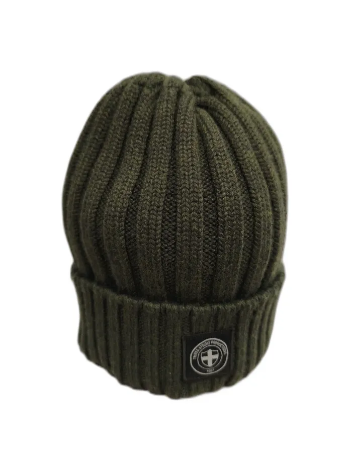 Cappello Maglia Verde Oliva