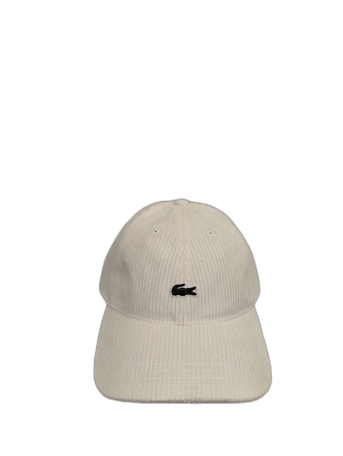 Cappello Lacoste Corduroy Panna