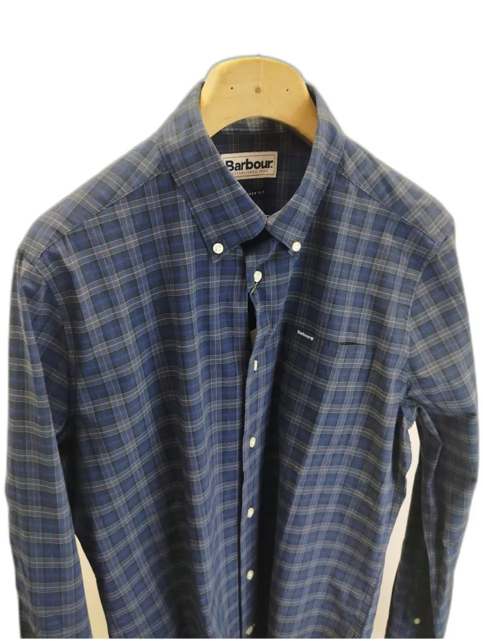 Camicia Barbour Quadri Blu