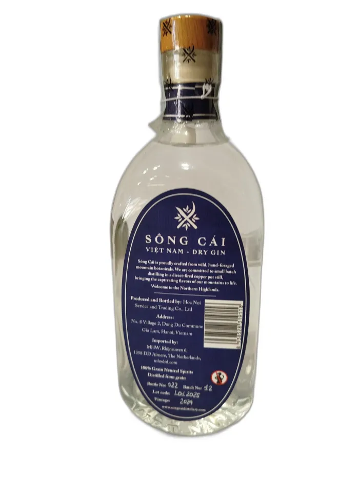 Dry Gin Song Cai 70 cl 