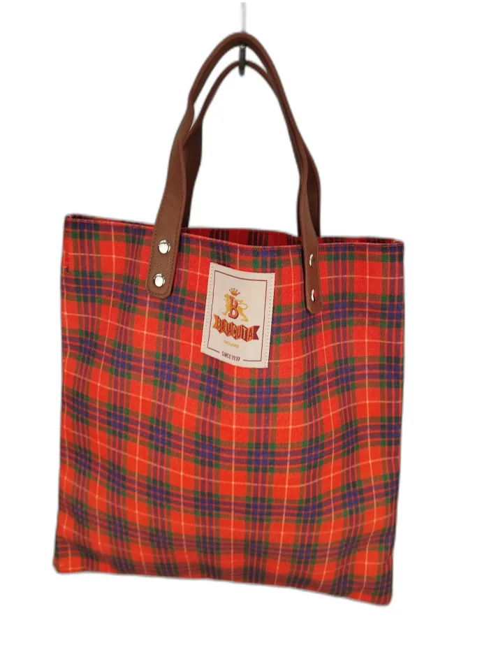 Baracuta Tartan Tote
