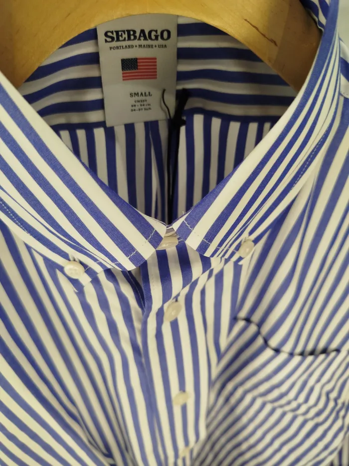  Sebago Camicia righe Blu