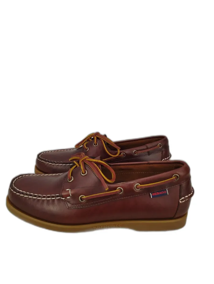 Sebago Scarpe in Pelle Marrone