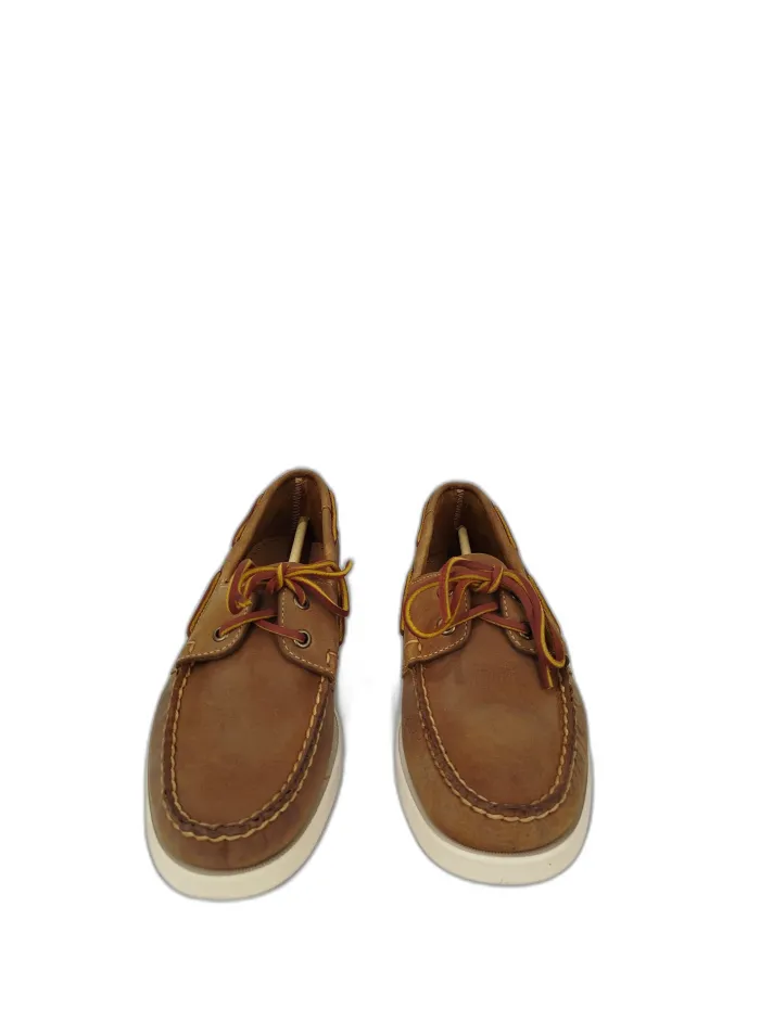 Sebago Scarpe in Pelle Marrone