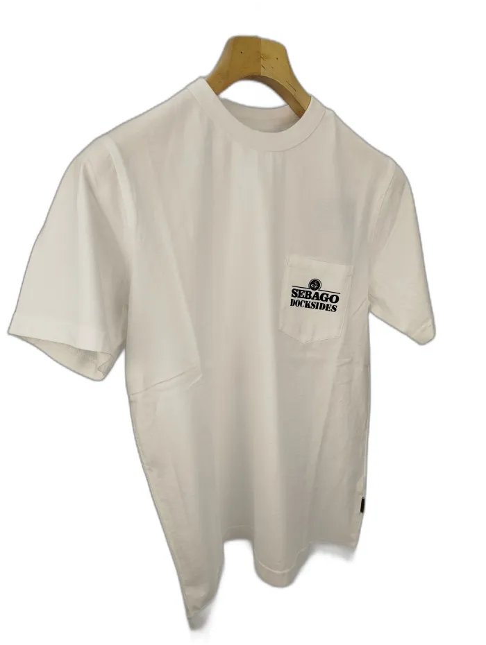 T-Shirt Sebago Dockside Bianco