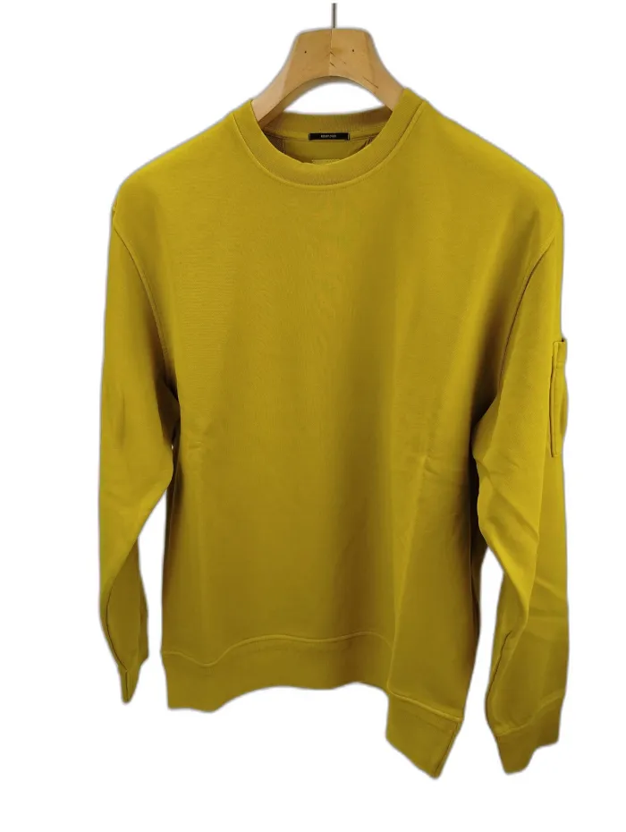  C.P. Company Felpa  Girocollo Giallo Acido