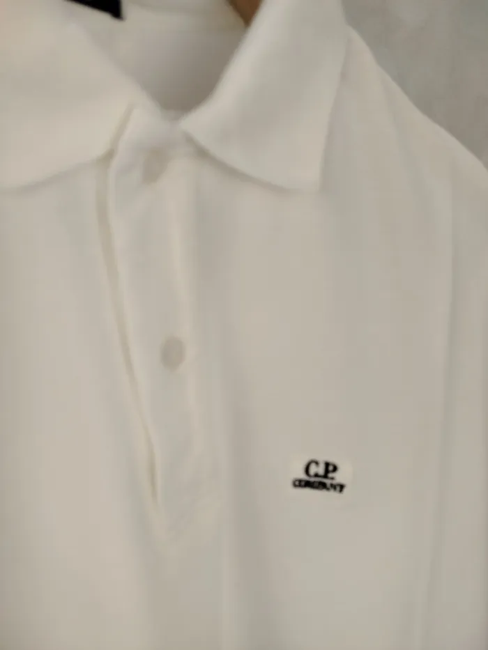  C.P. Company Polo Bianca