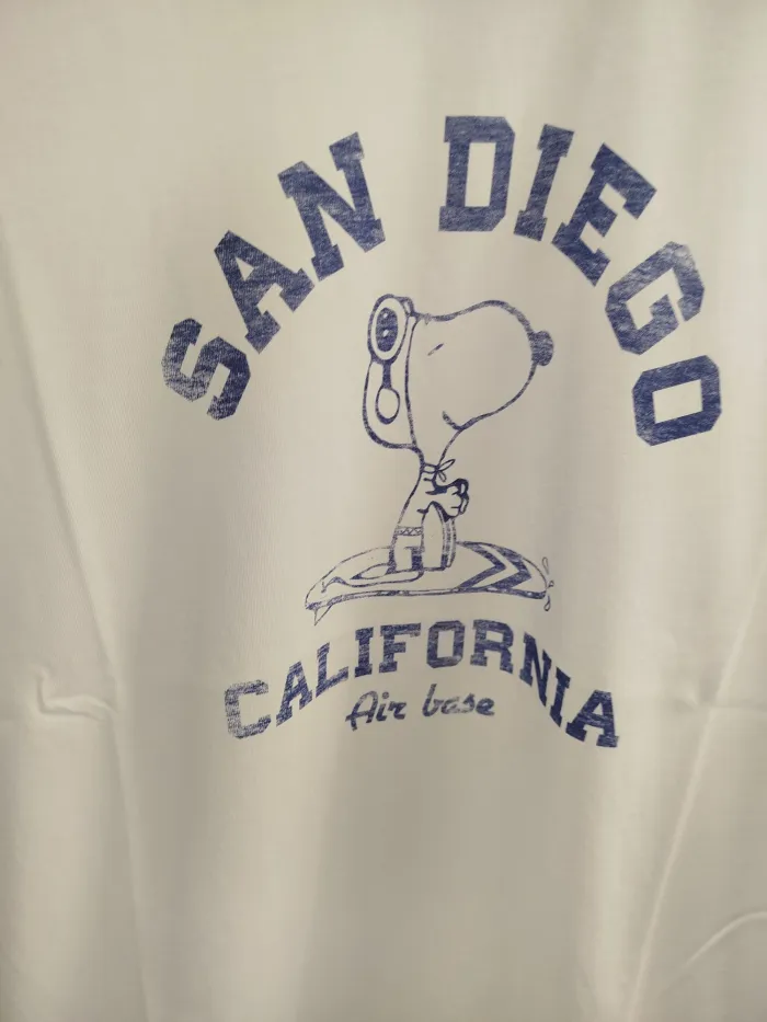 Bl'ker T-shirt San Diego California Bianca