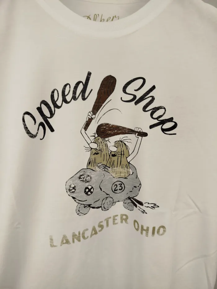 Bl'ker T-Shirt Speed Shop Lancaster Ohio