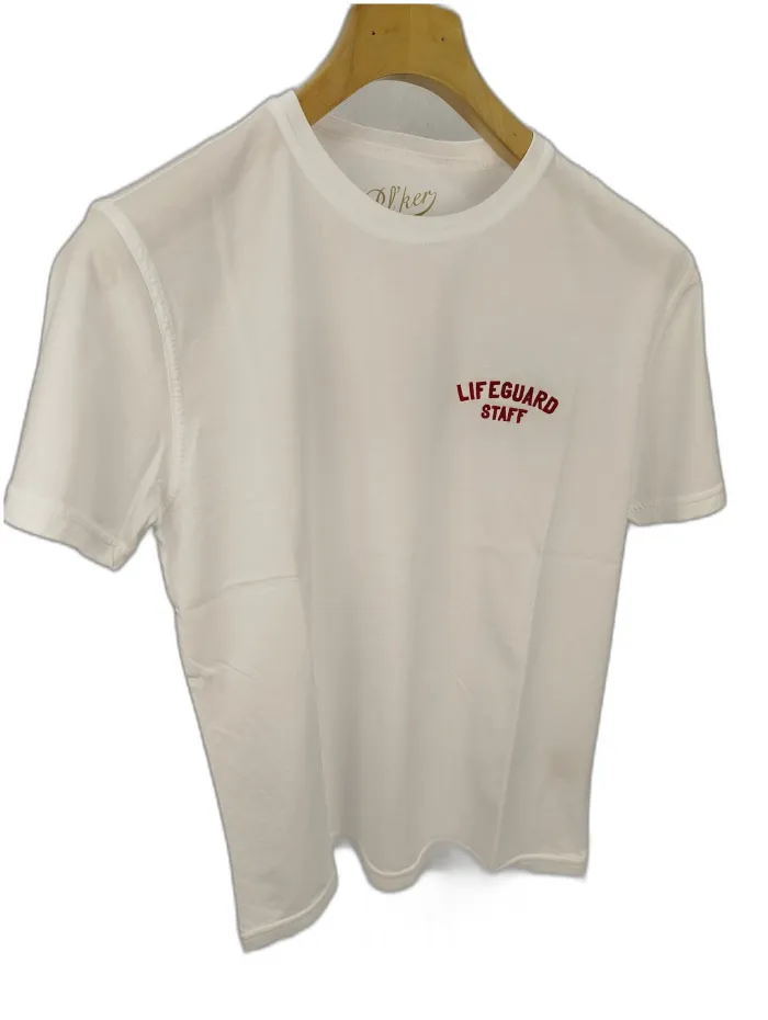 T-shirt Bianca Lifeguard Staff