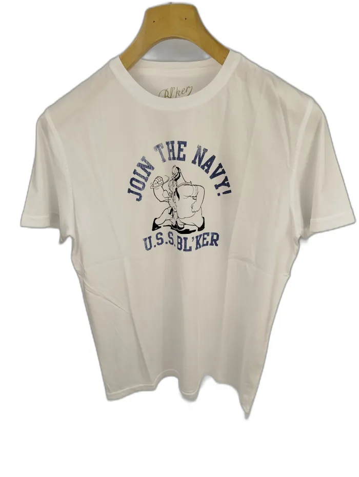 Bl'ker T-Shirt Join the Navy! U.S.S. 