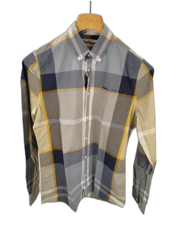 Barbour Camicia Quadri Cotone 