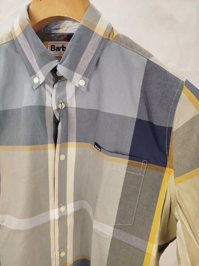 Barbour Camicia Quadri Cotone 