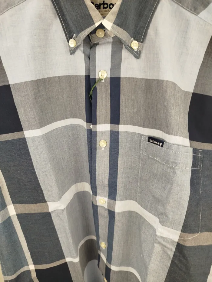  Barbour Camicia  quadri Blu/Celeste