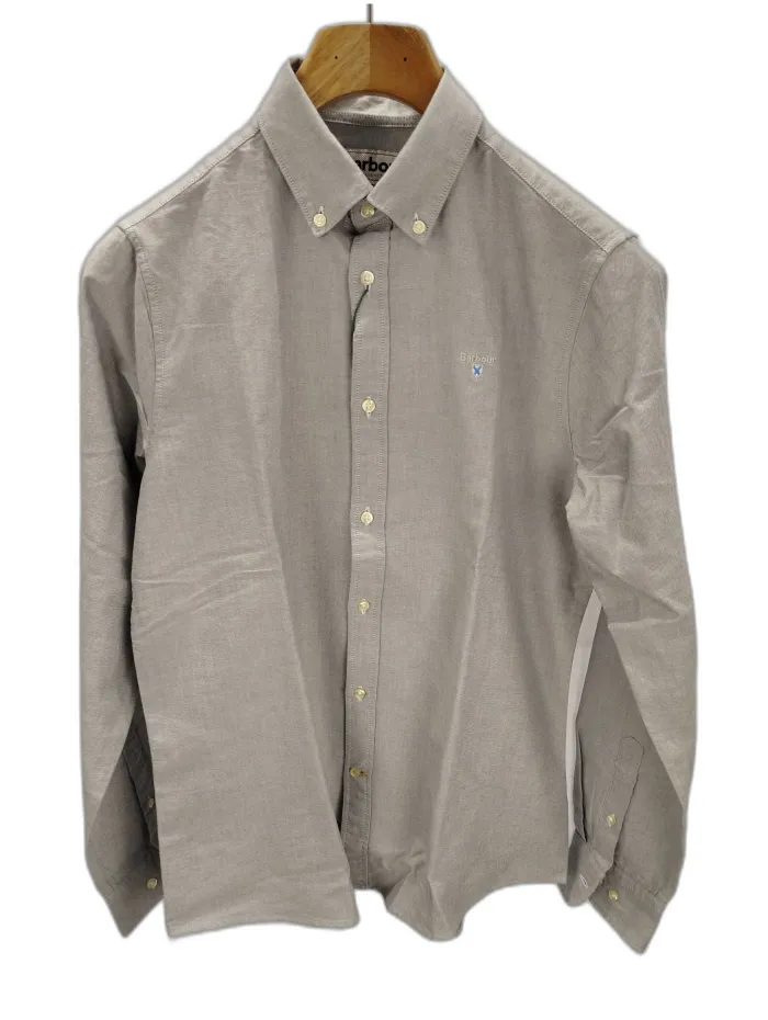 Camicia Barbour Cotone Grigio