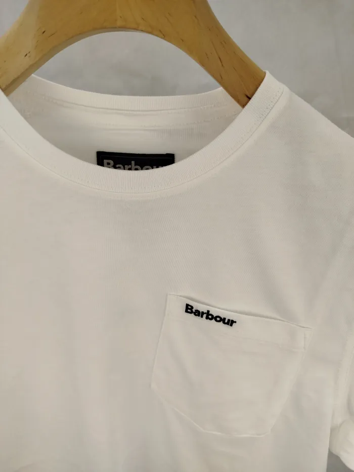  Barbour T-shirt  Bianco