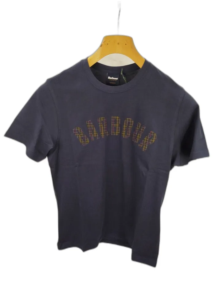 Barbour T-shirt  Logo Tartan 
