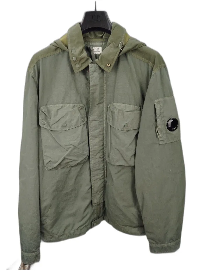 C.P. Company Giubbotto  Verde Flatt Nylon
