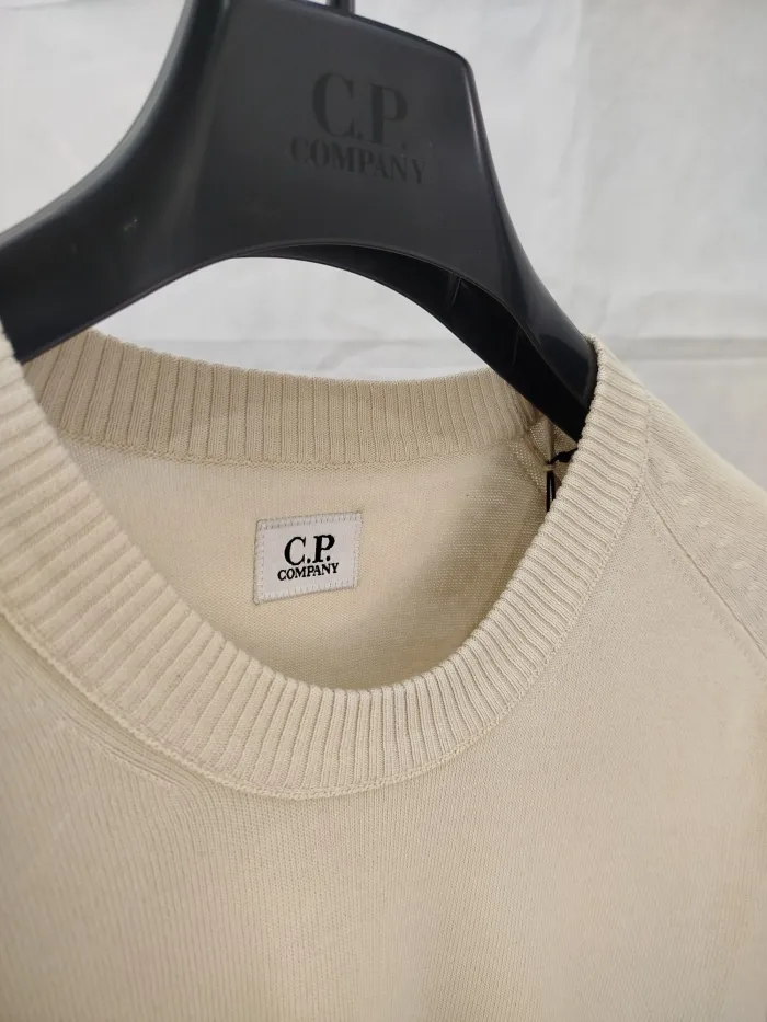 C.P. Company Maglione in cotone  Beige