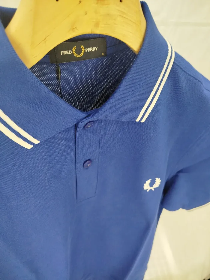  Fred Perry Polo M3600 Blu elettrico 