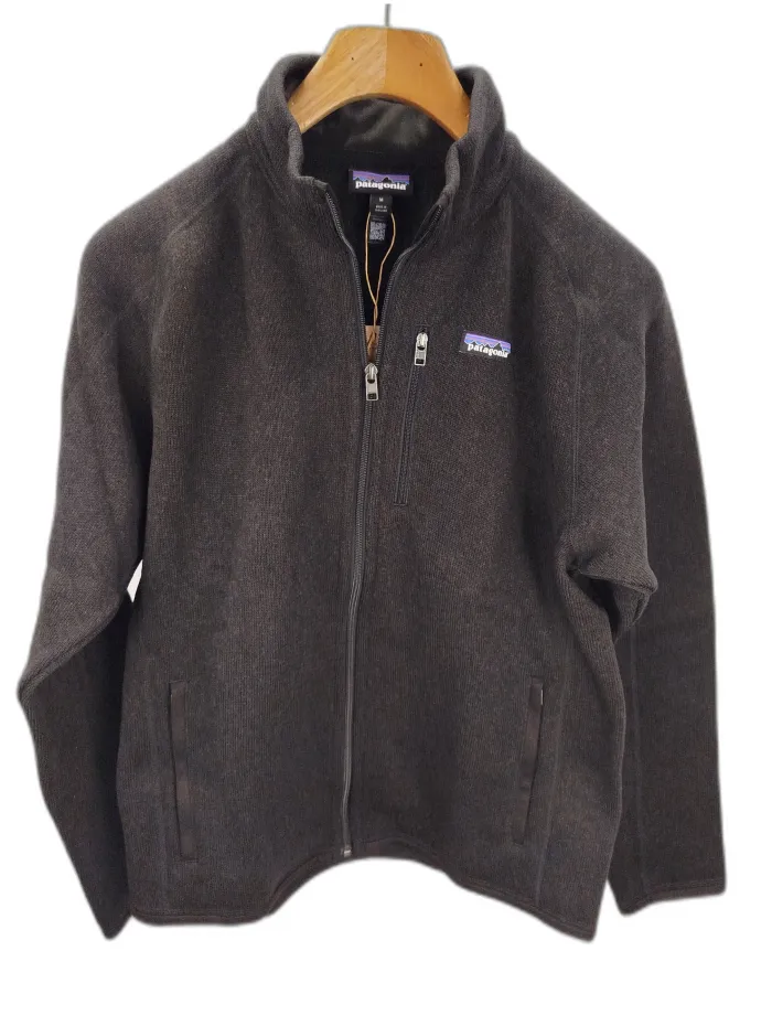 Felpa Patagonia Grigia con Zip