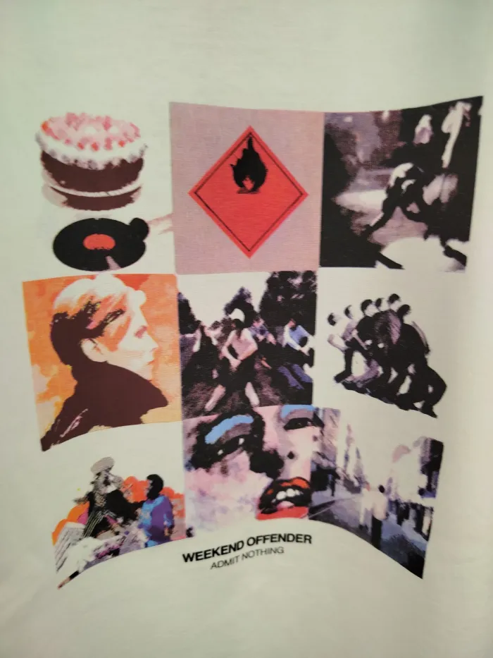 Weekend Offender T-Shirt Low Bianca 