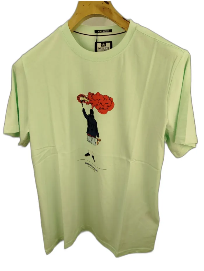  Weekend Offender T-Shirt Chabet Verde Acqua