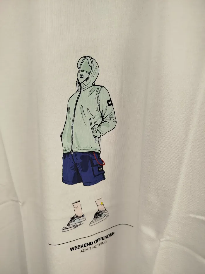  Weekend Offender T-shirt Drarga bianca