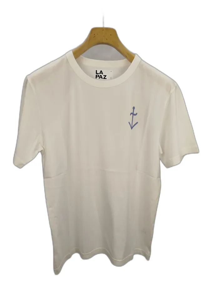  La Paz T-shirt Bianca con Ancora 