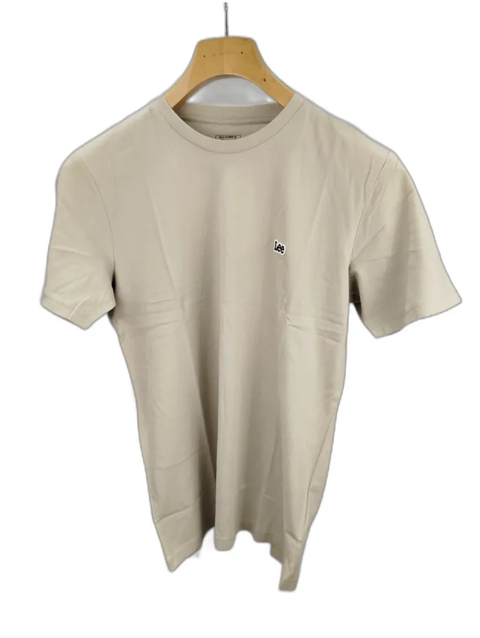 Lee T-shirt in Cotone Beige