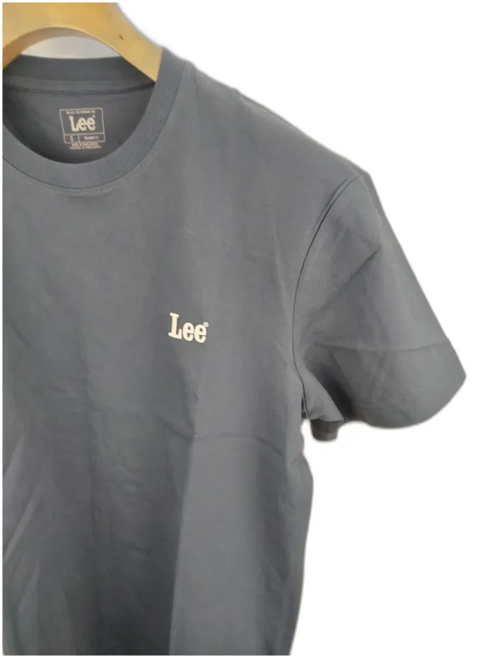Lee T-shirt Cotone blu Indaco 