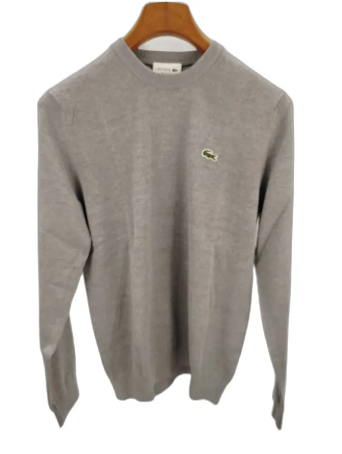 Lacoste Maglione in cotone Grigio