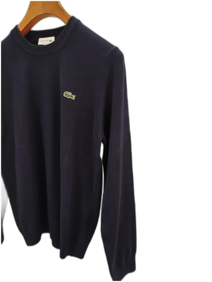 Lacoste Maglione in cotone Blu 