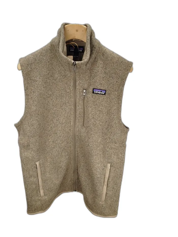 Gilet Patagonia Misto Lana Beige