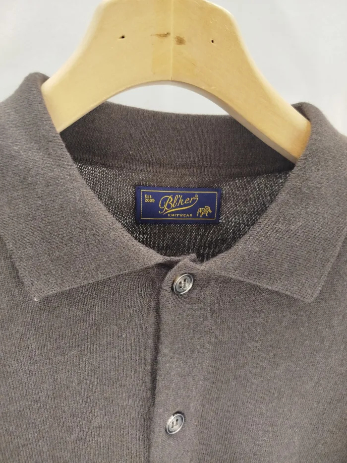 Maglione Bl'ker in Cashmere Marrone