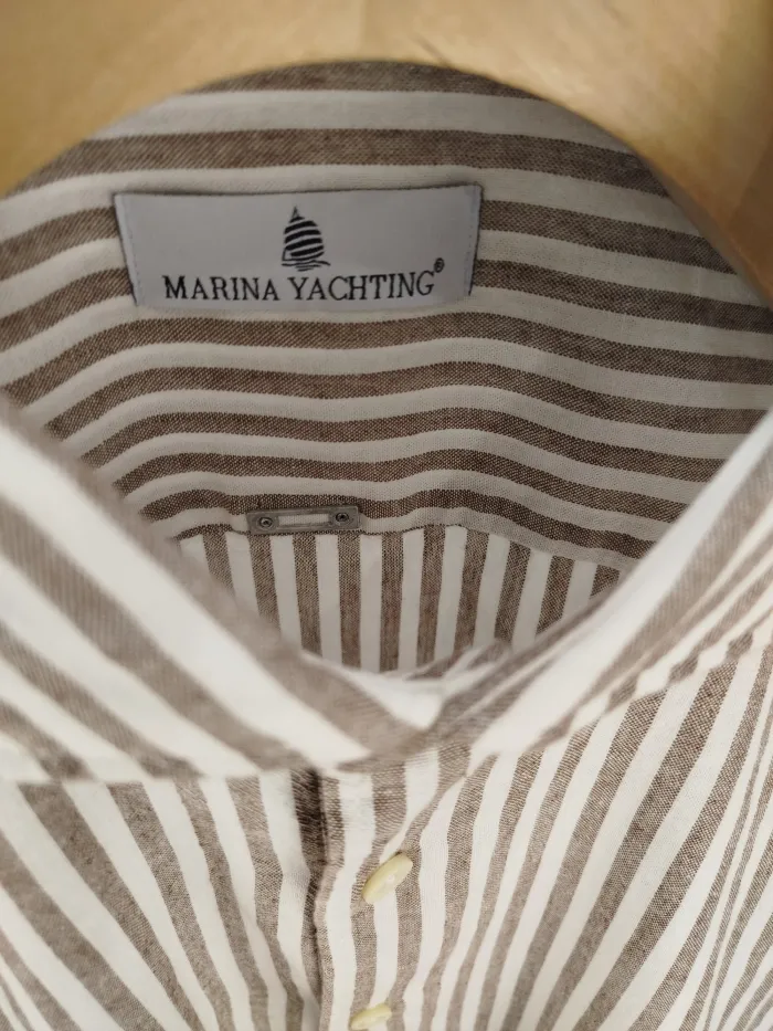 Marina Yachting Camicia in Lino a righe