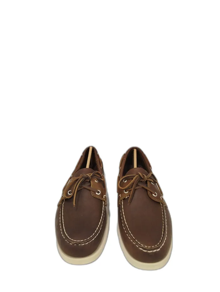 Sebago Dockside Portland Pelle Marrone