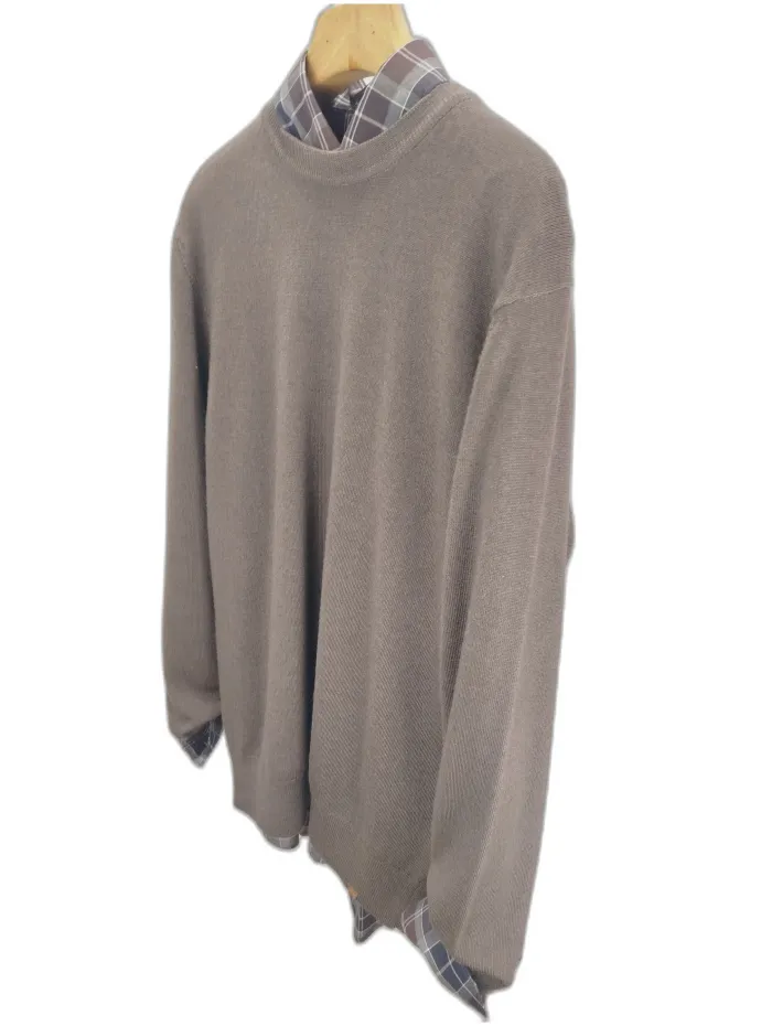 Maglione Paul & Shark in Cashmere Blu