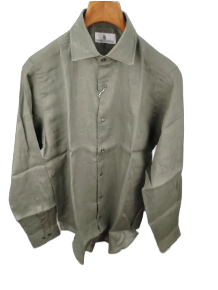 Marina Yachting Camicia Lino Verde