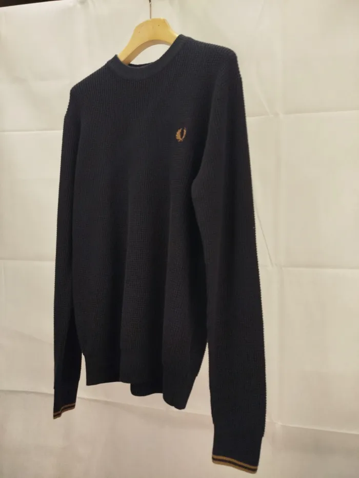 Maglione Maglia Rete Fred Perry