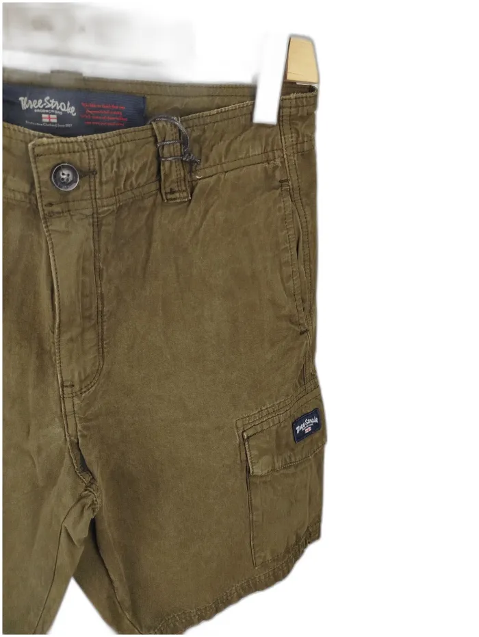 Three-Stroke Bermuda Explorer Verde Militare 