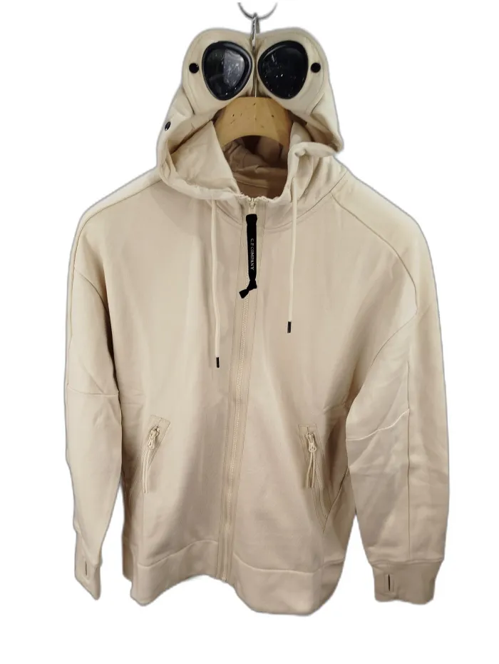 C.P. Company Felpa  con Cappuccio Goggle