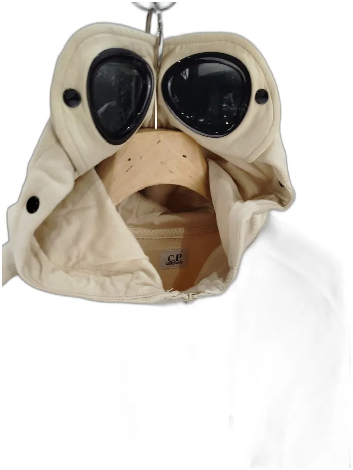 C.P. Company Felpa  con Cappuccio Goggle