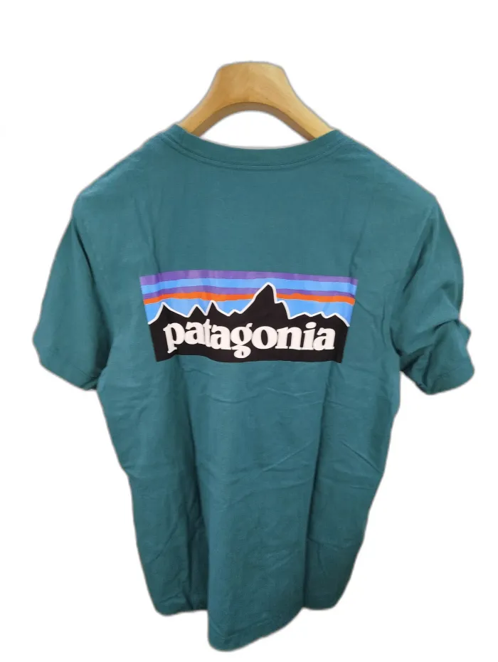 Patagonia T-Shirt Logo Verde 