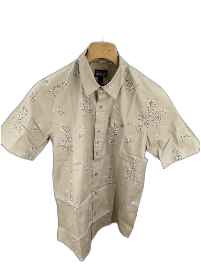 Patagonia Camicia M/C verde chiaro 